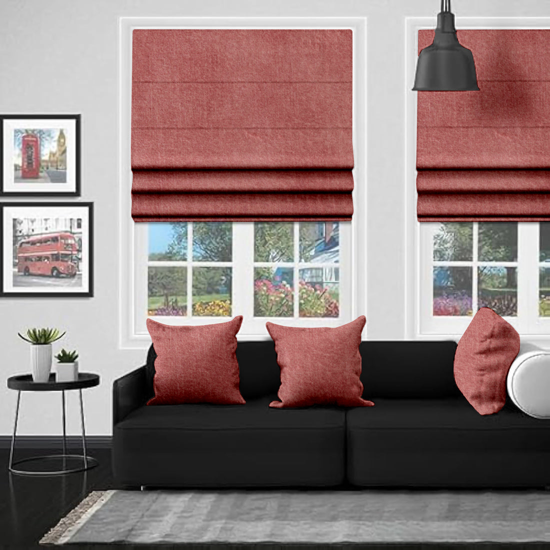 Ankara Pink EB - Roman Blind