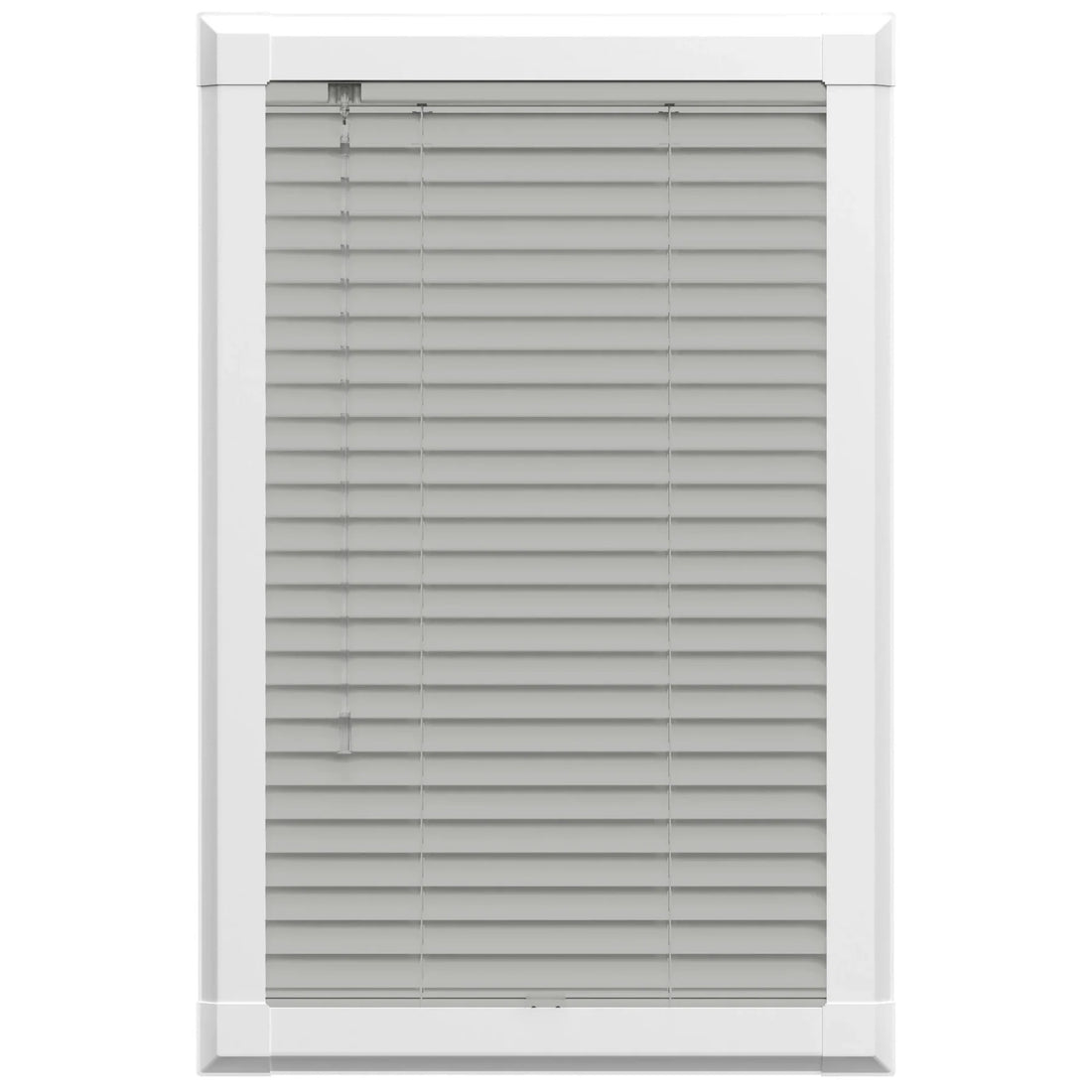 Ash Grey Perfect Fit Wooden Blind