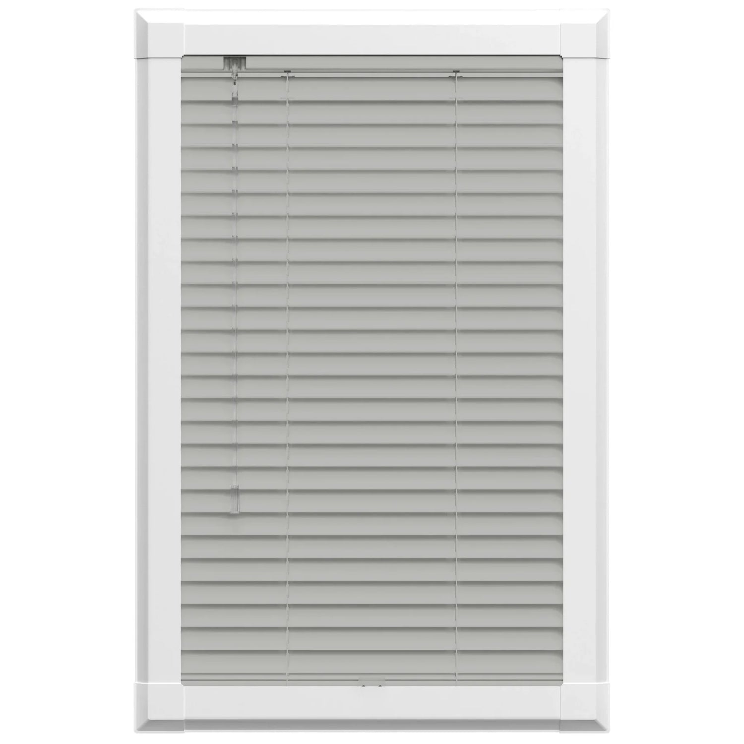 Ash Grey Perfect Fit Wooden Blind