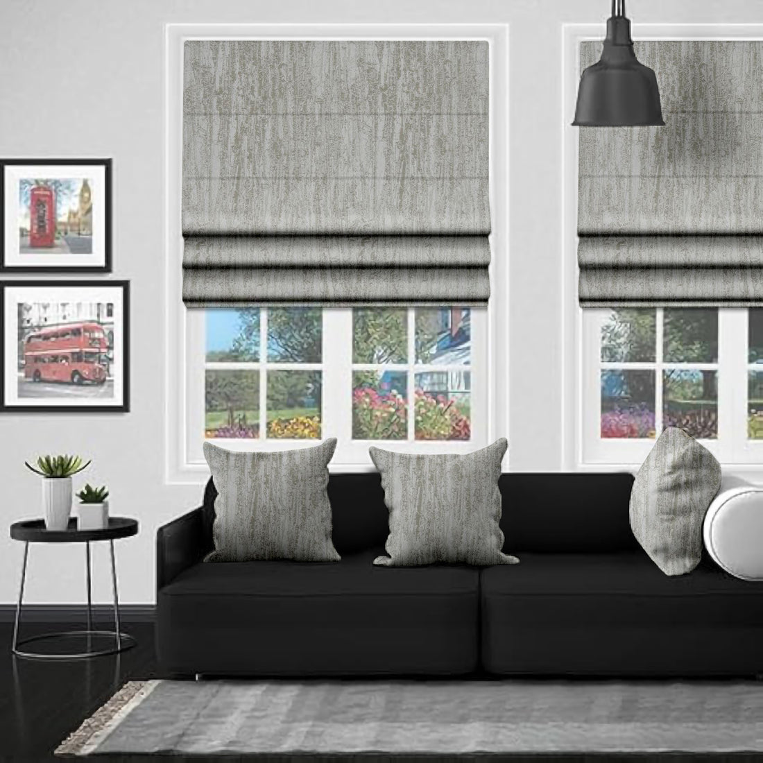 Bali Ivory EB - Roman Blind