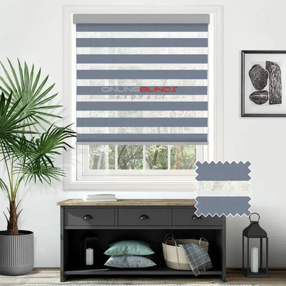 Blackout Pitch Grey - Day and Night Blind
