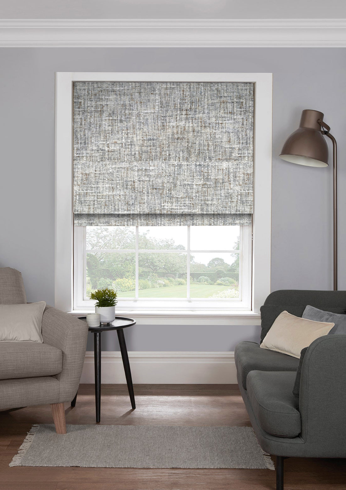 Boucle Frost EB - Roman Blind