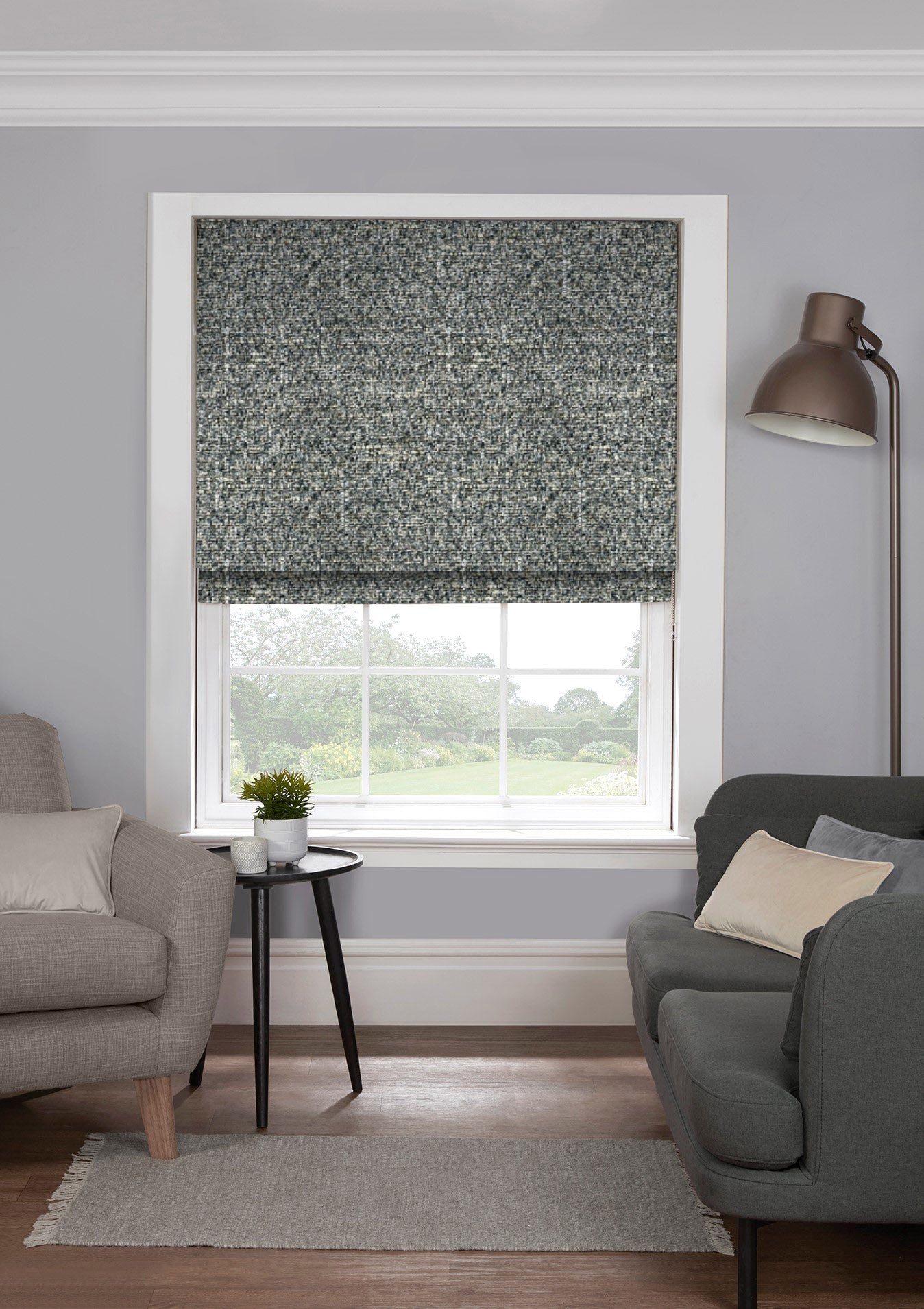 Boucle Muscari - Roman Blind