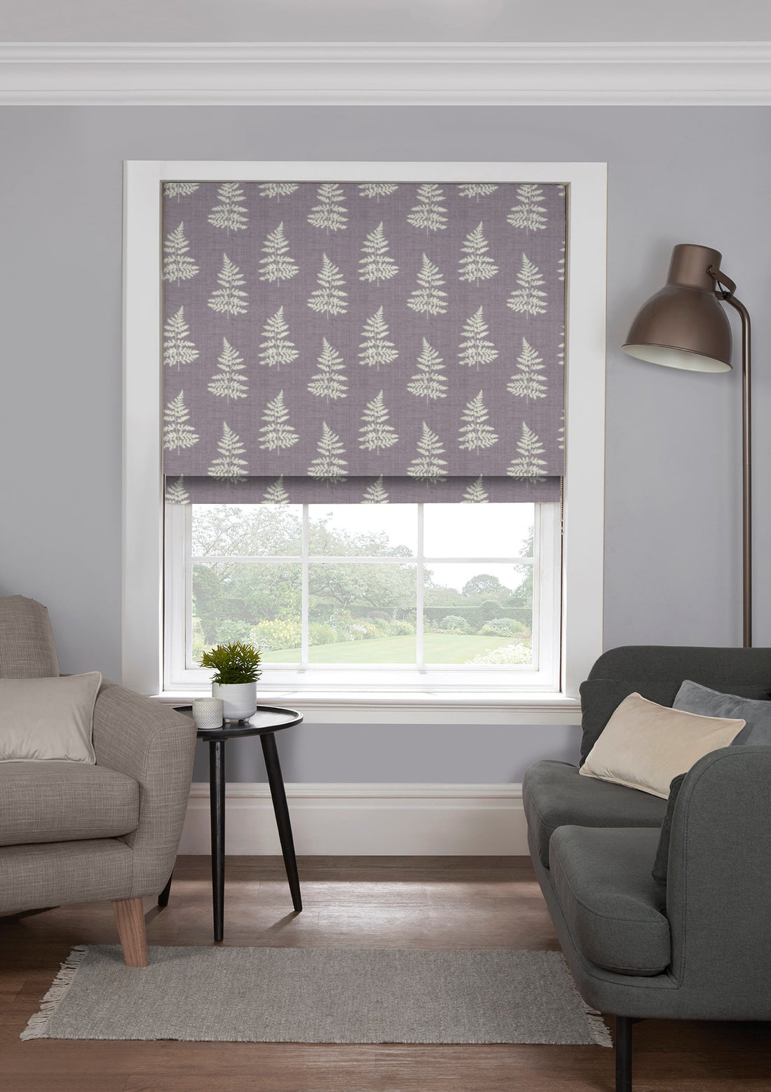 Bracken Heather EB - Roman Blind