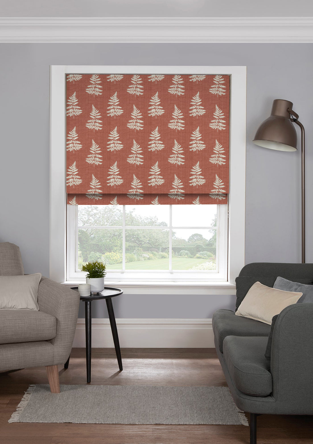 Bracken Terracotta EB - Roman Blind