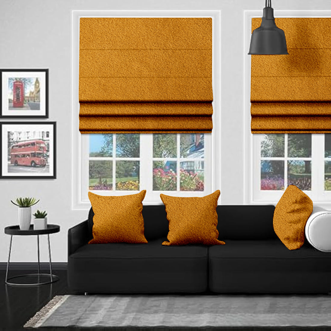 Bursa Mustard EB - Roman Blind