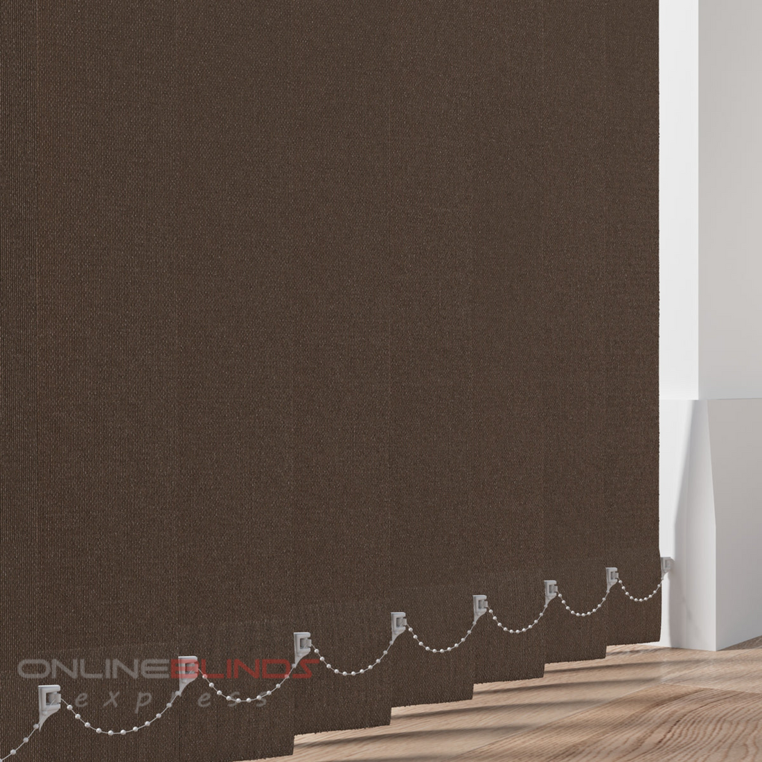 Cairo Chocolate - Blackout Vertical Blinds