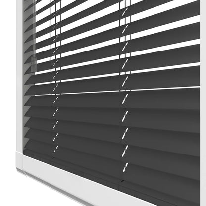 Carbon Black Perfect Fit Wooden blind