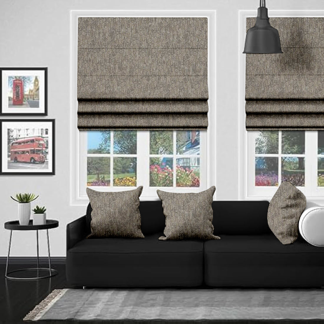 Celina Taupe EB - Roman Blind