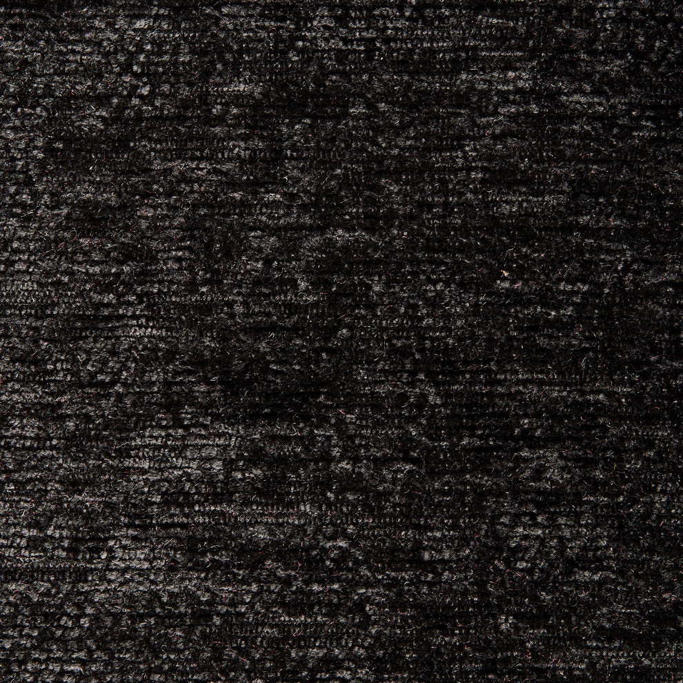 Chenille Black EB - Roman Blind