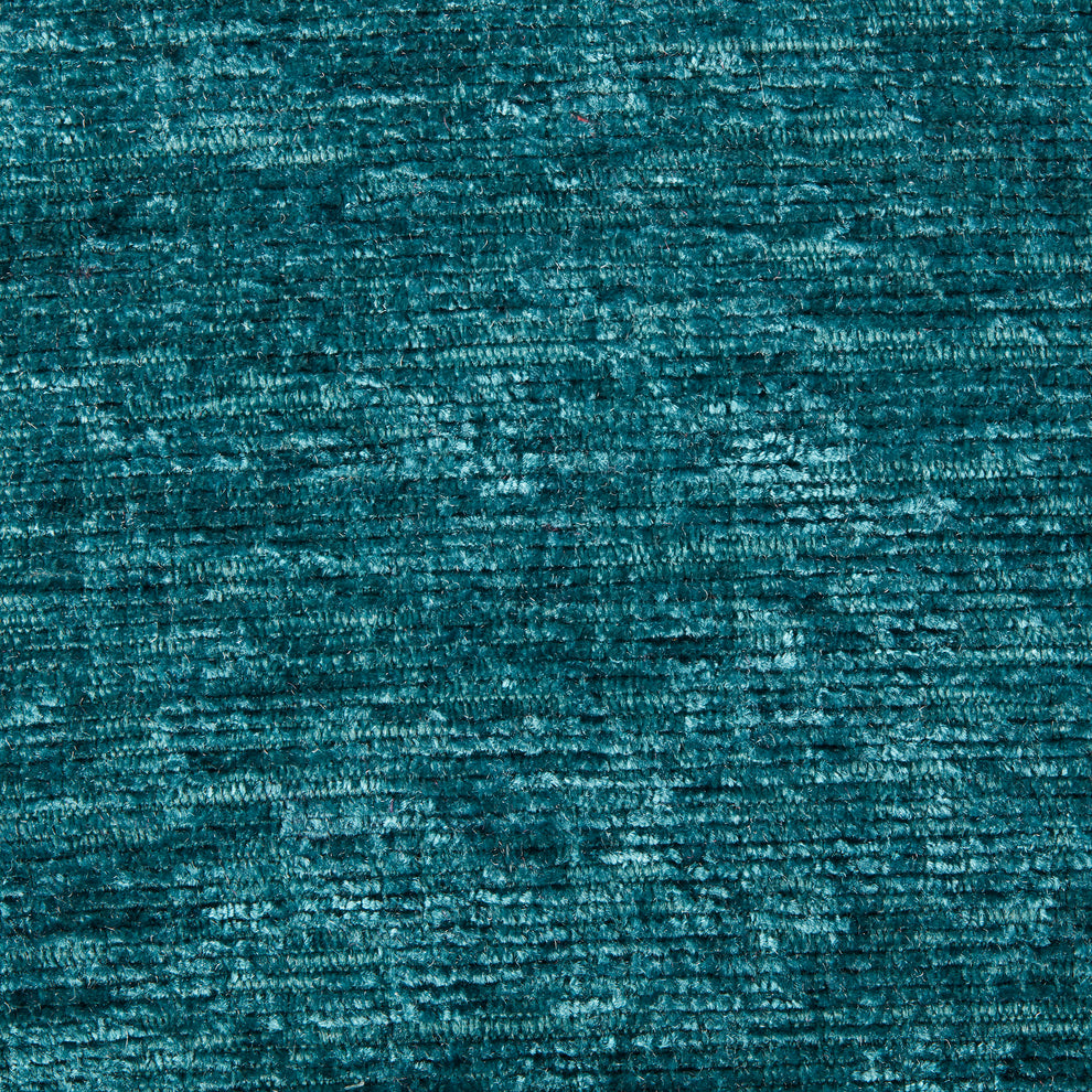 Chenille Teal EB - Roman Blind