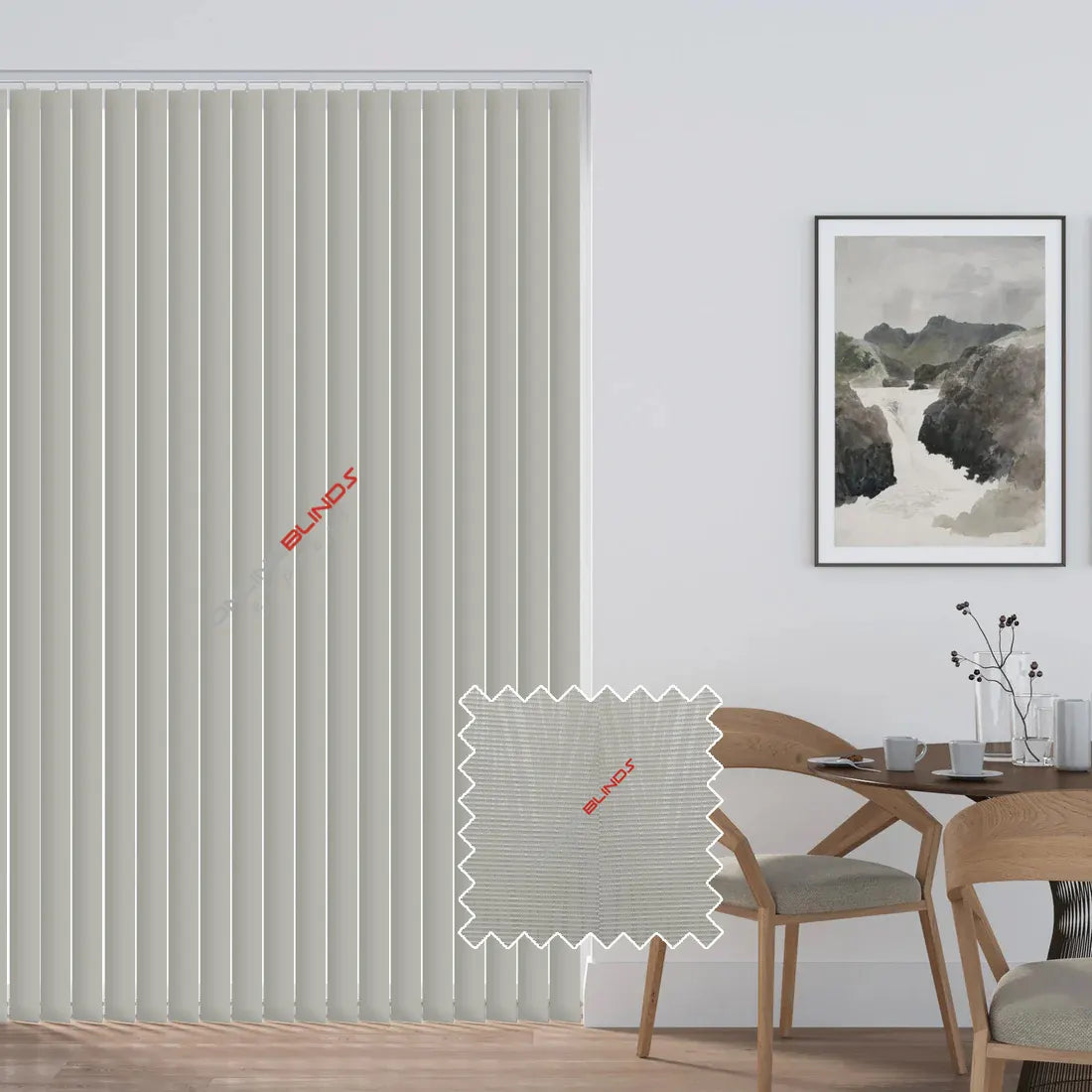DIVA VANITY – PVC WATERPROOF BLACKOUT VERTICAL BLINDS