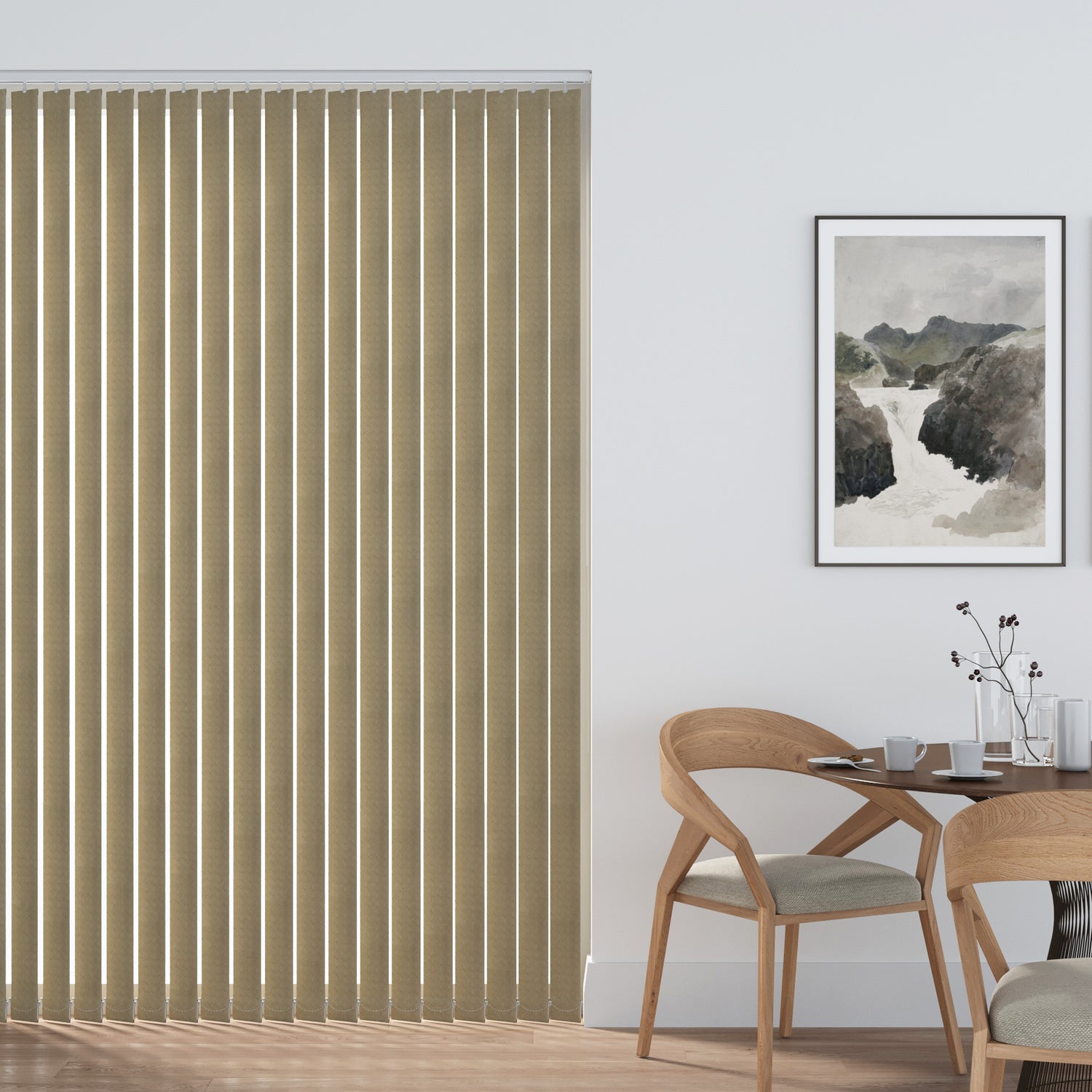 Dolphin Beige - Vertical Blinds