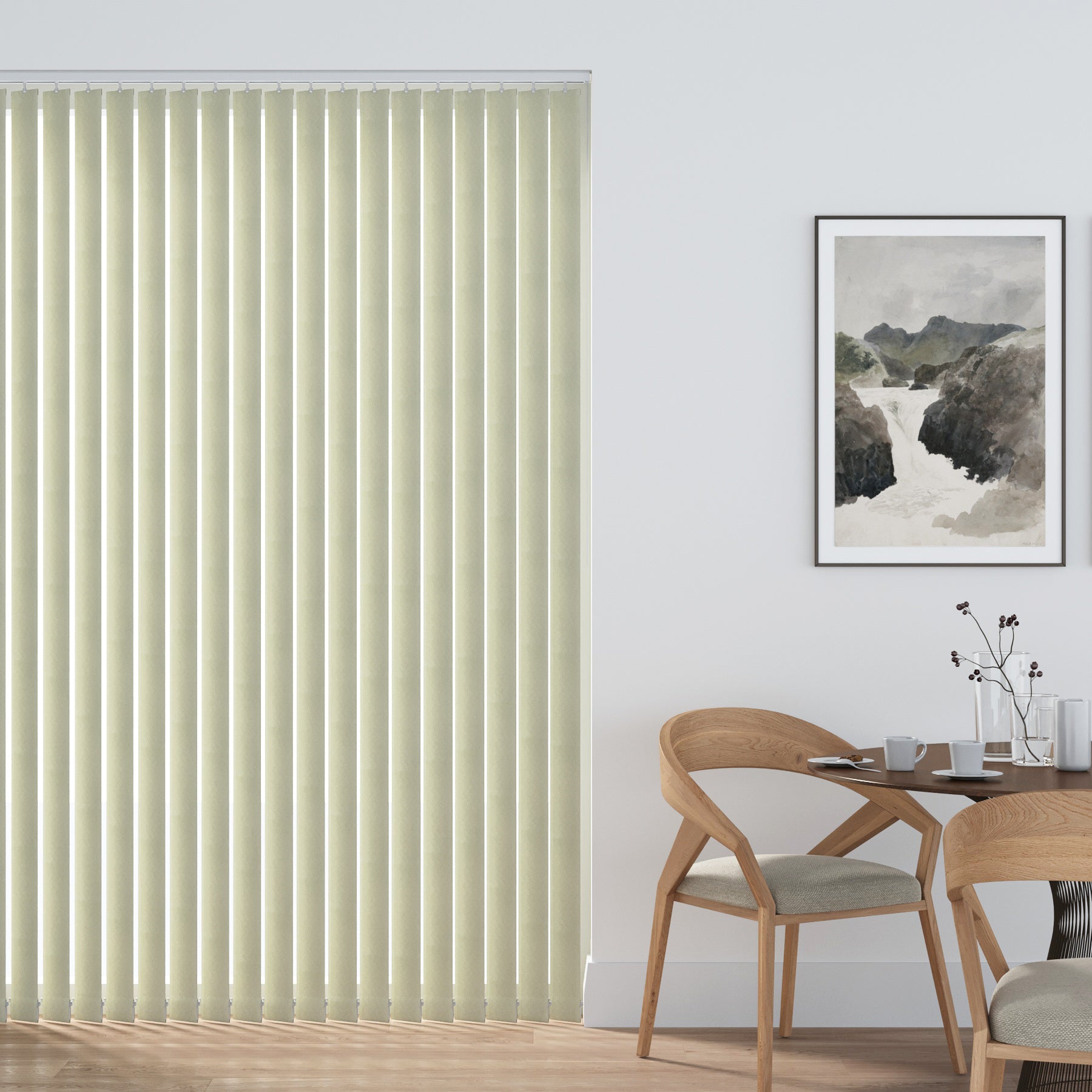 Dolphin Cream - Vertical Blinds