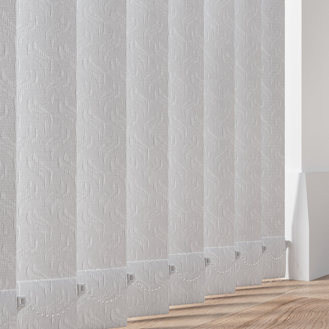 Dolphin White - Vertical Blinds