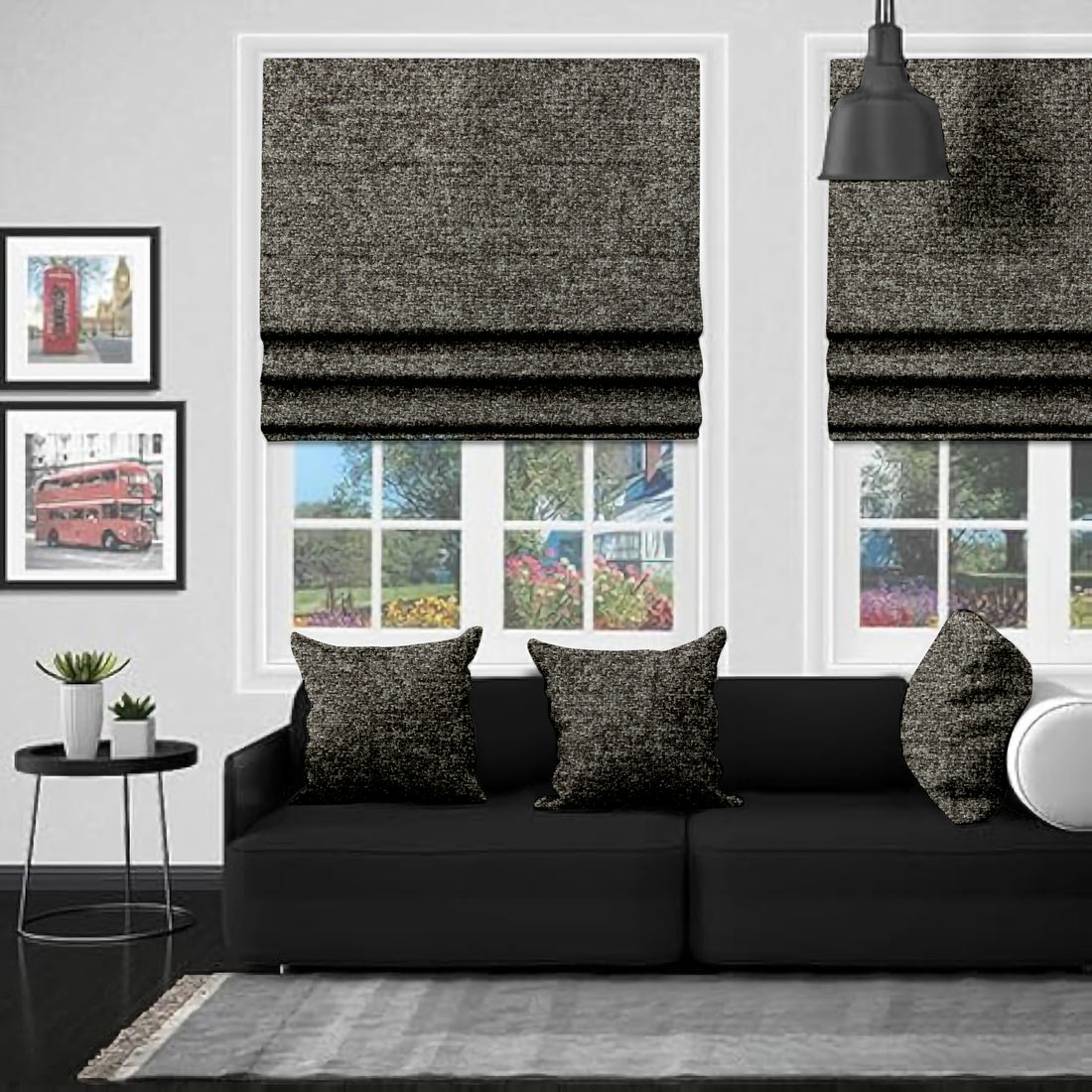 Dalyan Pewter EB - Roman Blind