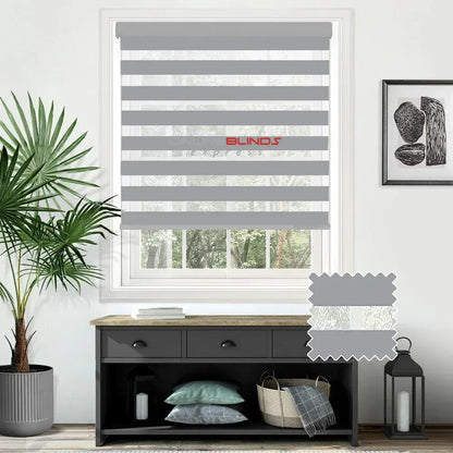 Dimout Rome Silver Day and Night Blind
