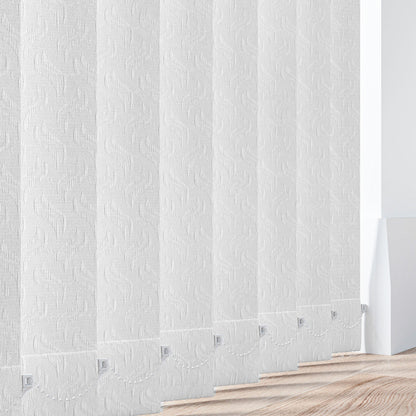 Dolphin White - Vertical Blinds
