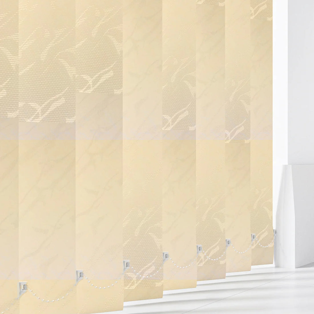Fiesta Beige - PVC Waterproof Vertical Blinds