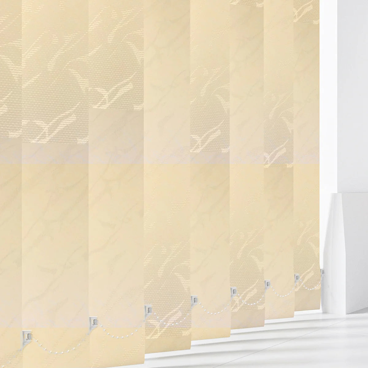 Fiesta Beige - PVC Waterproof Vertical Blinds