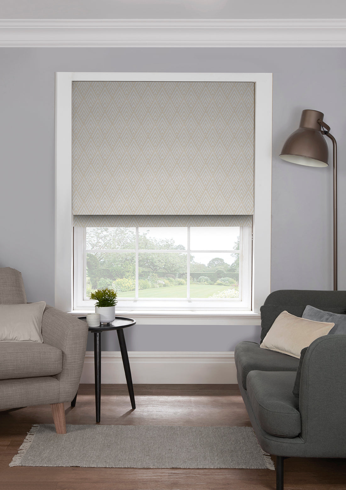 Geo Natural EB - Roman Blind