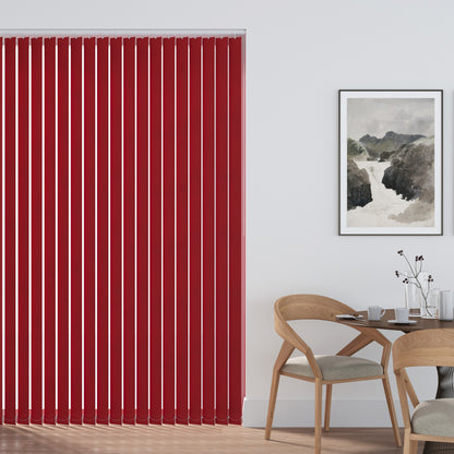 Hambrook Red - Vertical Blinds