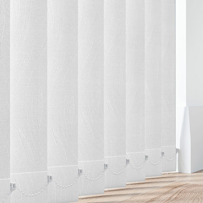 Henley White - Vertical Blinds