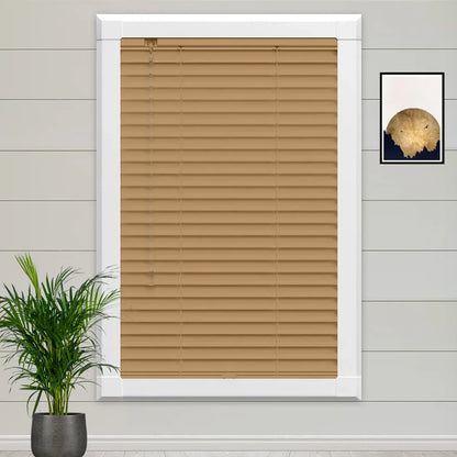 Honey Oak Perfect Fit Wooden blind