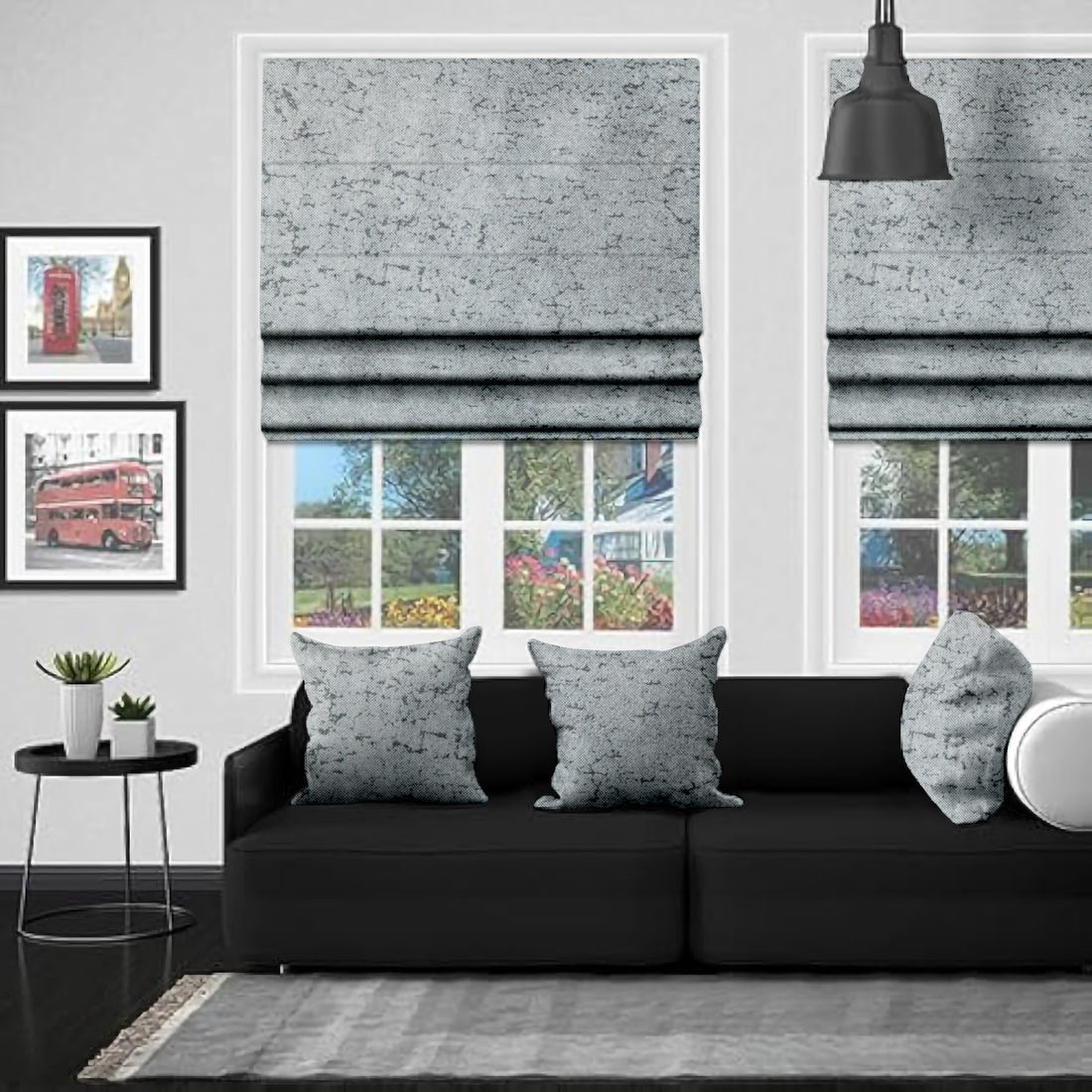 Istanbul Silver EB - Roman Blind