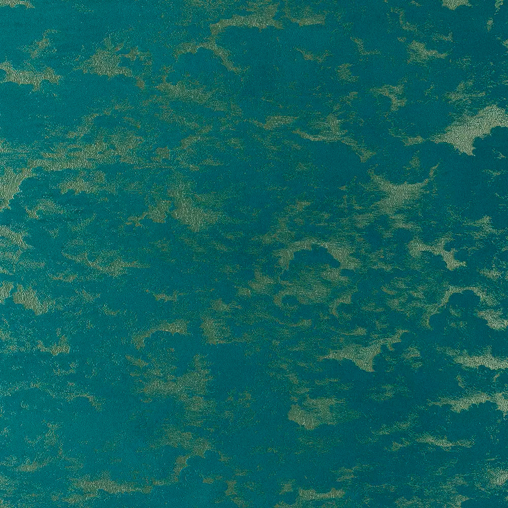 Izmir Gold Teal EB - Roman Blind