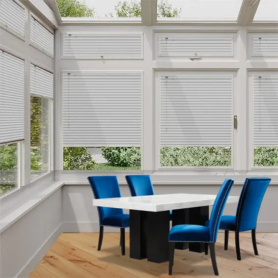 Kalm Grey Perfect Fit Wooden blind