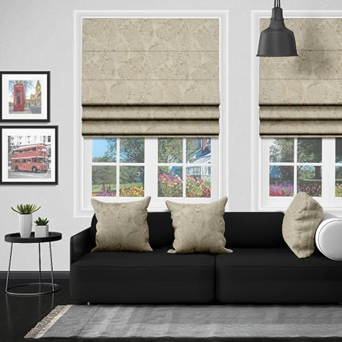 Karina Cream EB - Roman Blind