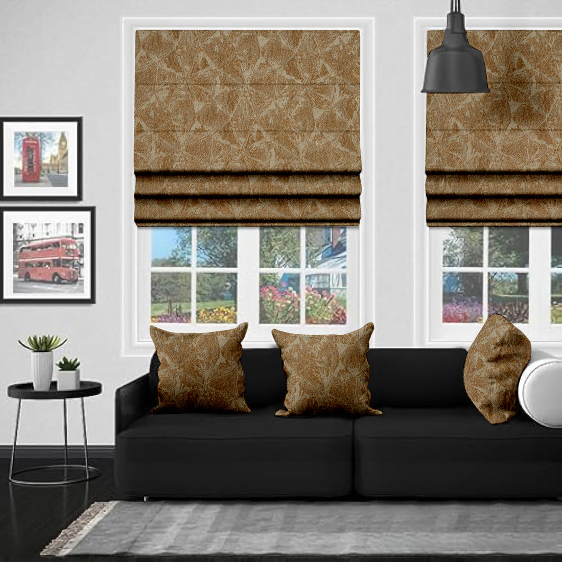 Karina Gold EB - Roman Blind