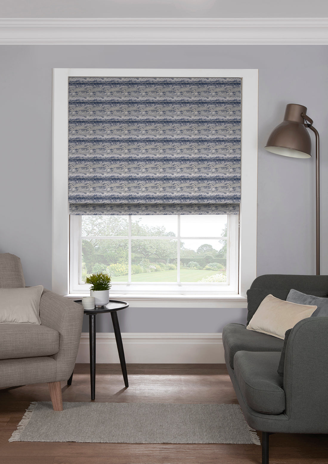 Lavico Blue EB - Roman Blind