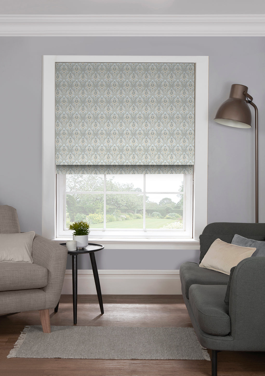 Marrakech Duck Egg EB - Roman Blind