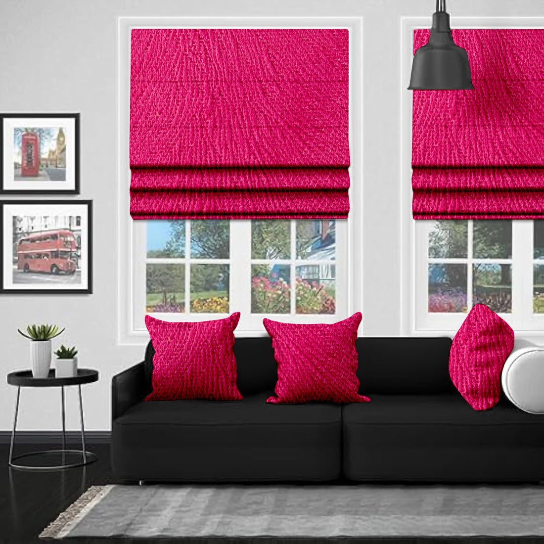 Mersin Pink EB - Roman Blind