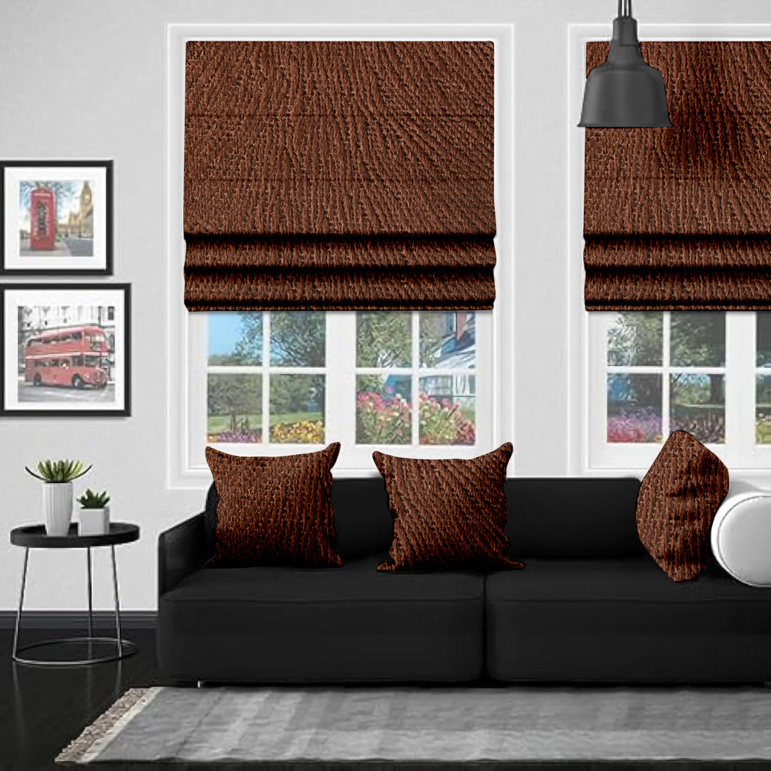 Mersin Truffle EB - Roman Blind