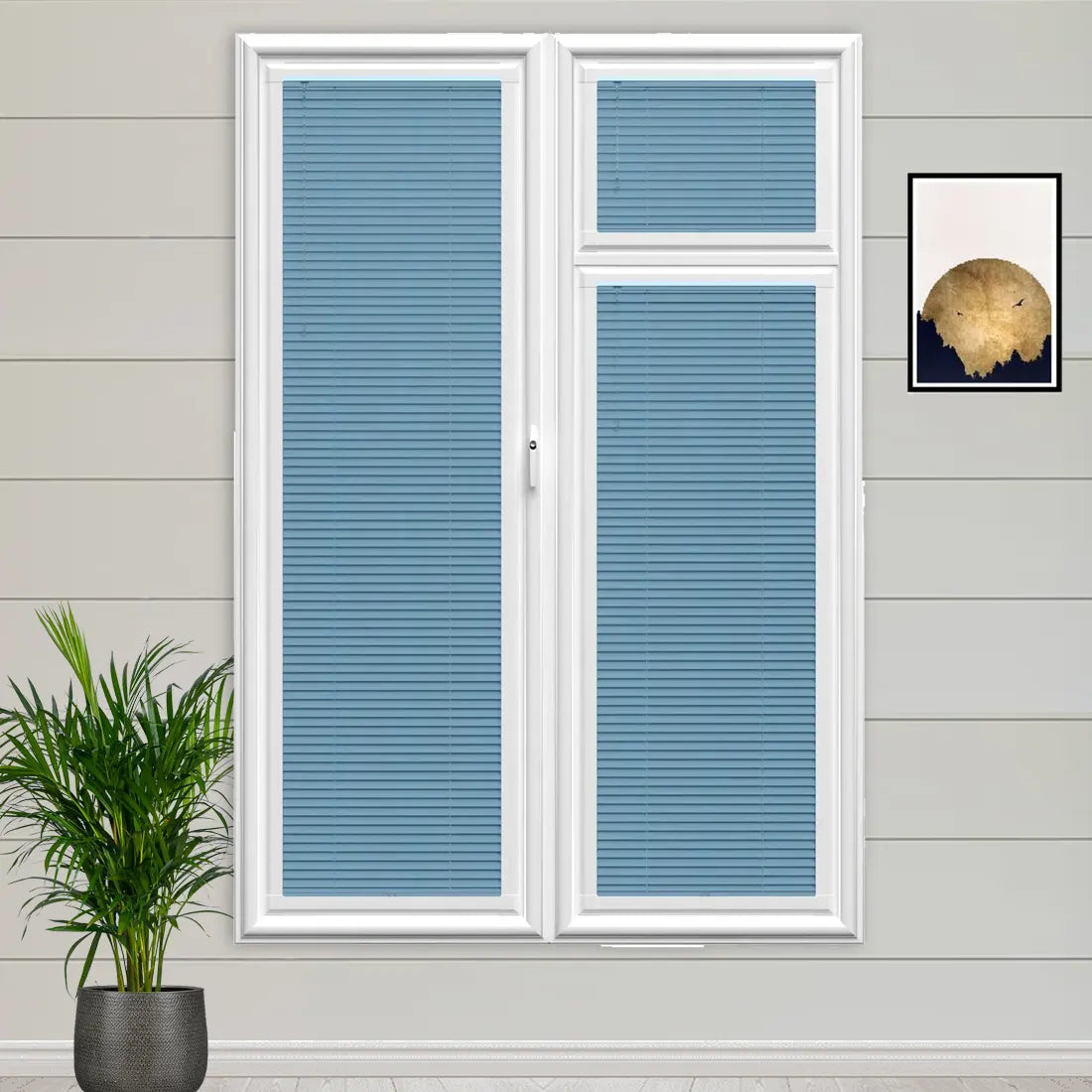 Midnight Blue Perfect Fit Metal Blind
