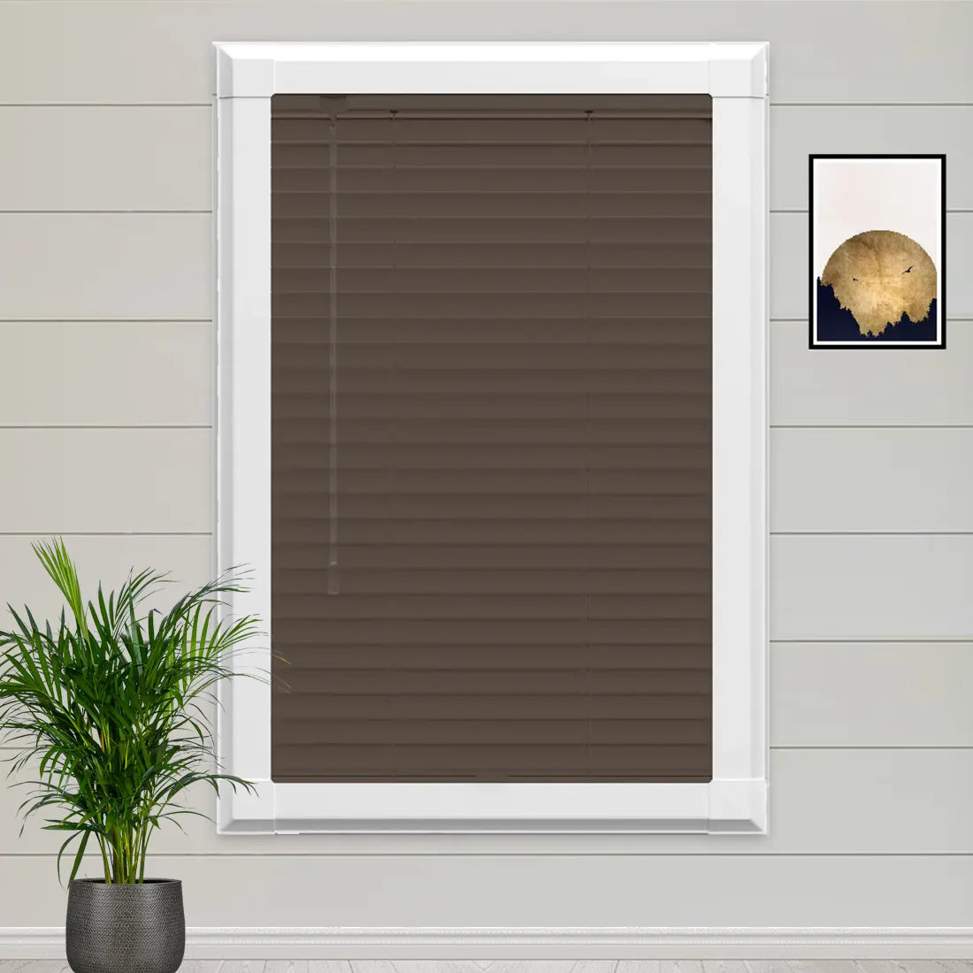 Mocha Perfect Fit Metal Blind