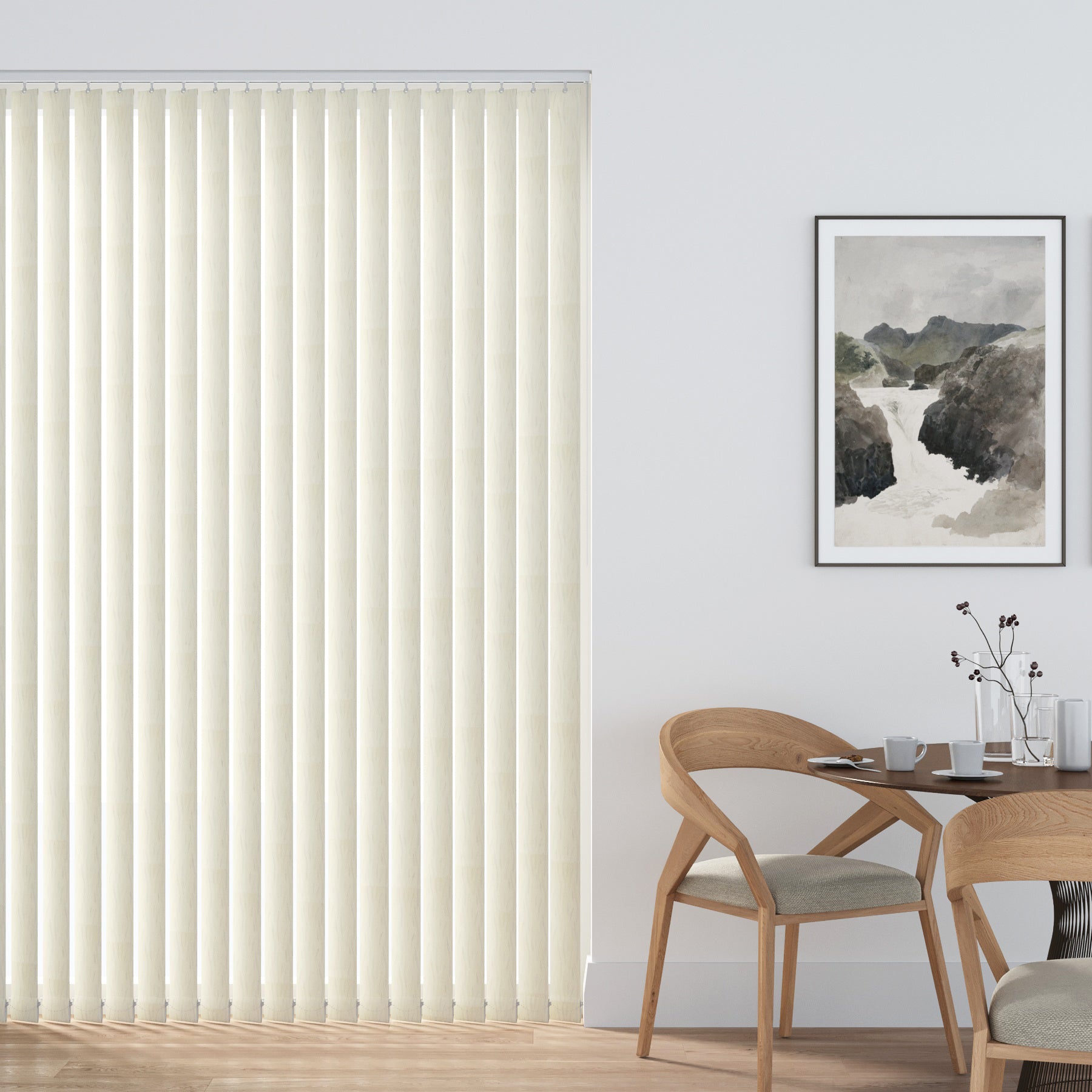 Oasis Cream - Vertical Blinds