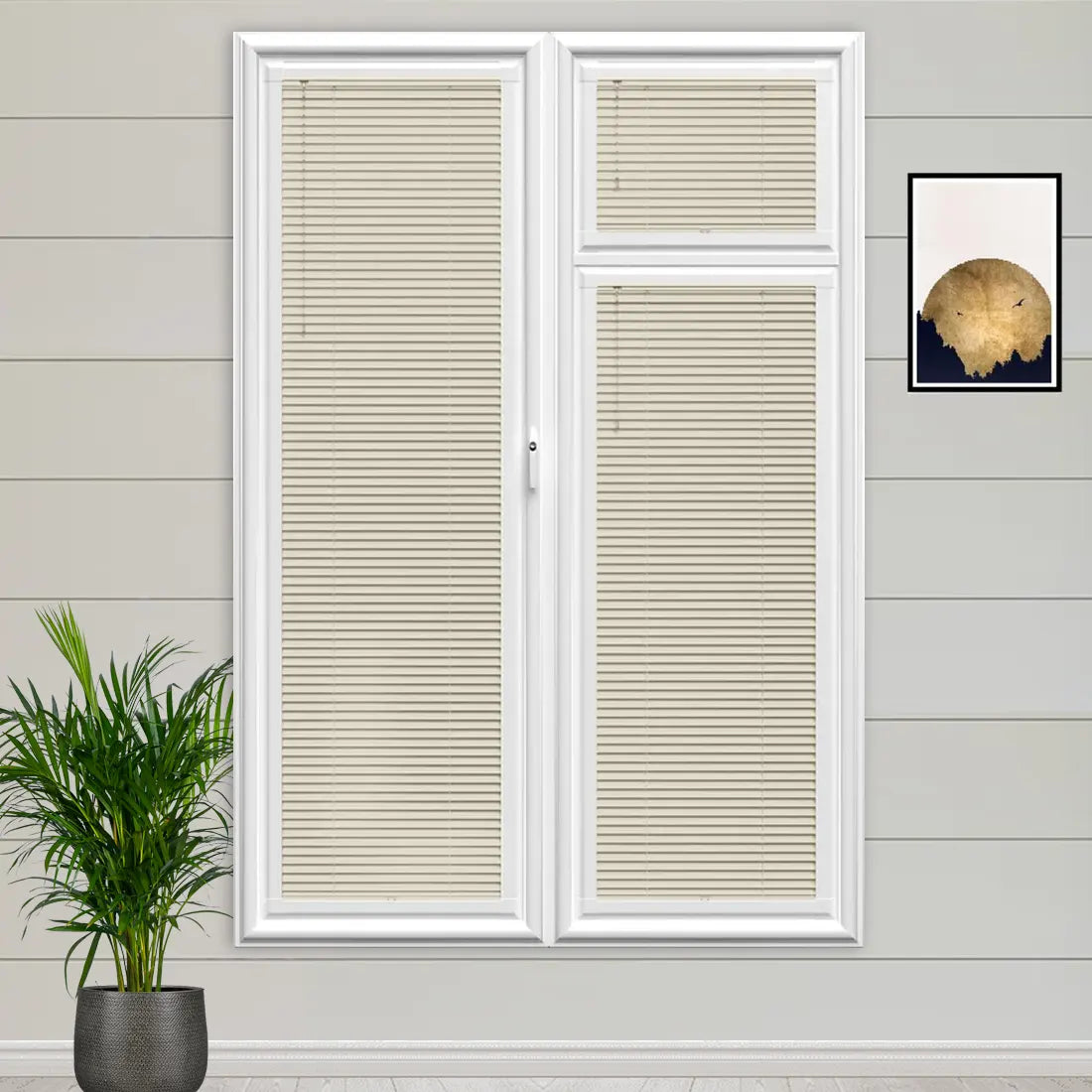 Oatmeal Perfect Fit Metal Blind