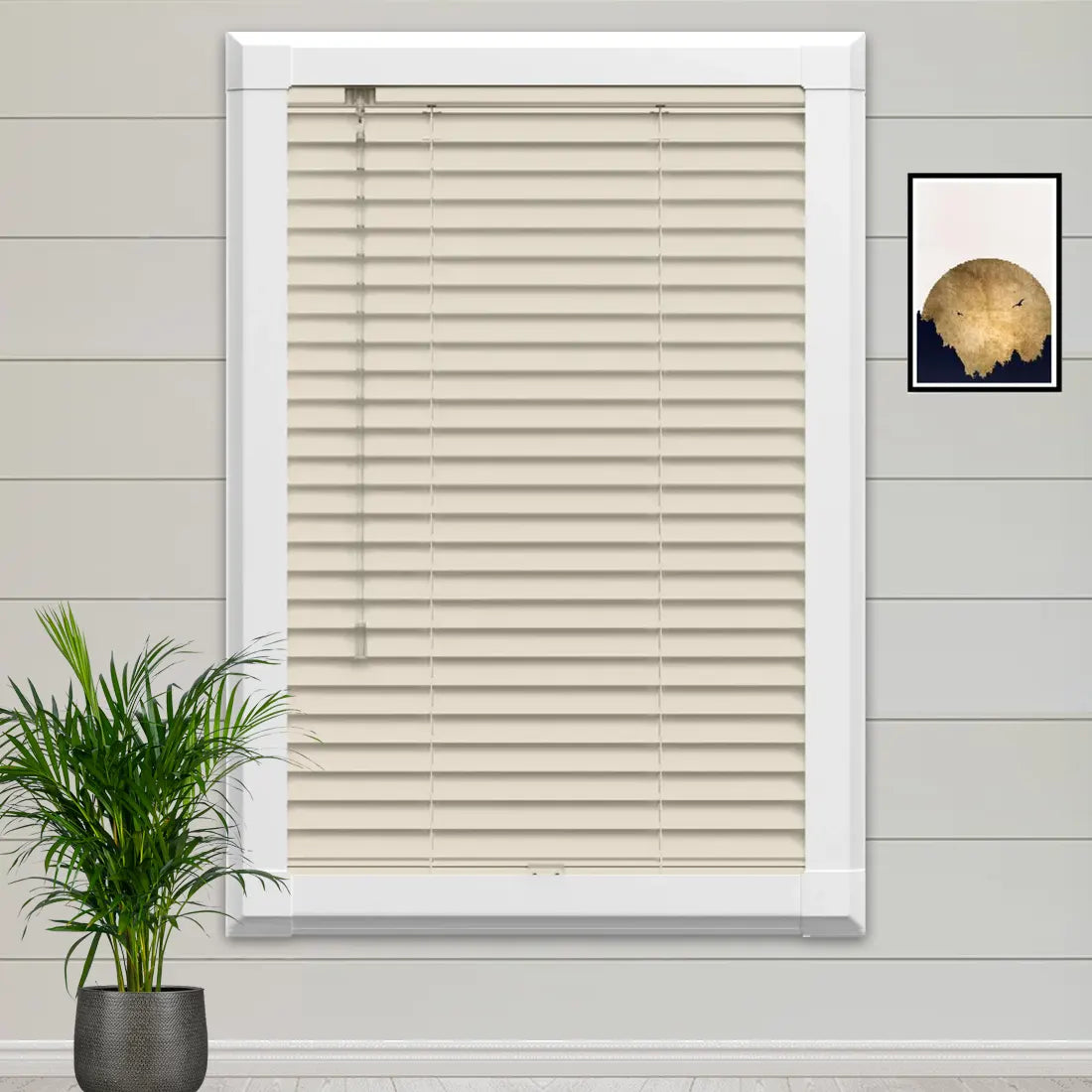 Oatmeal Perfect Fit Metal Blind
