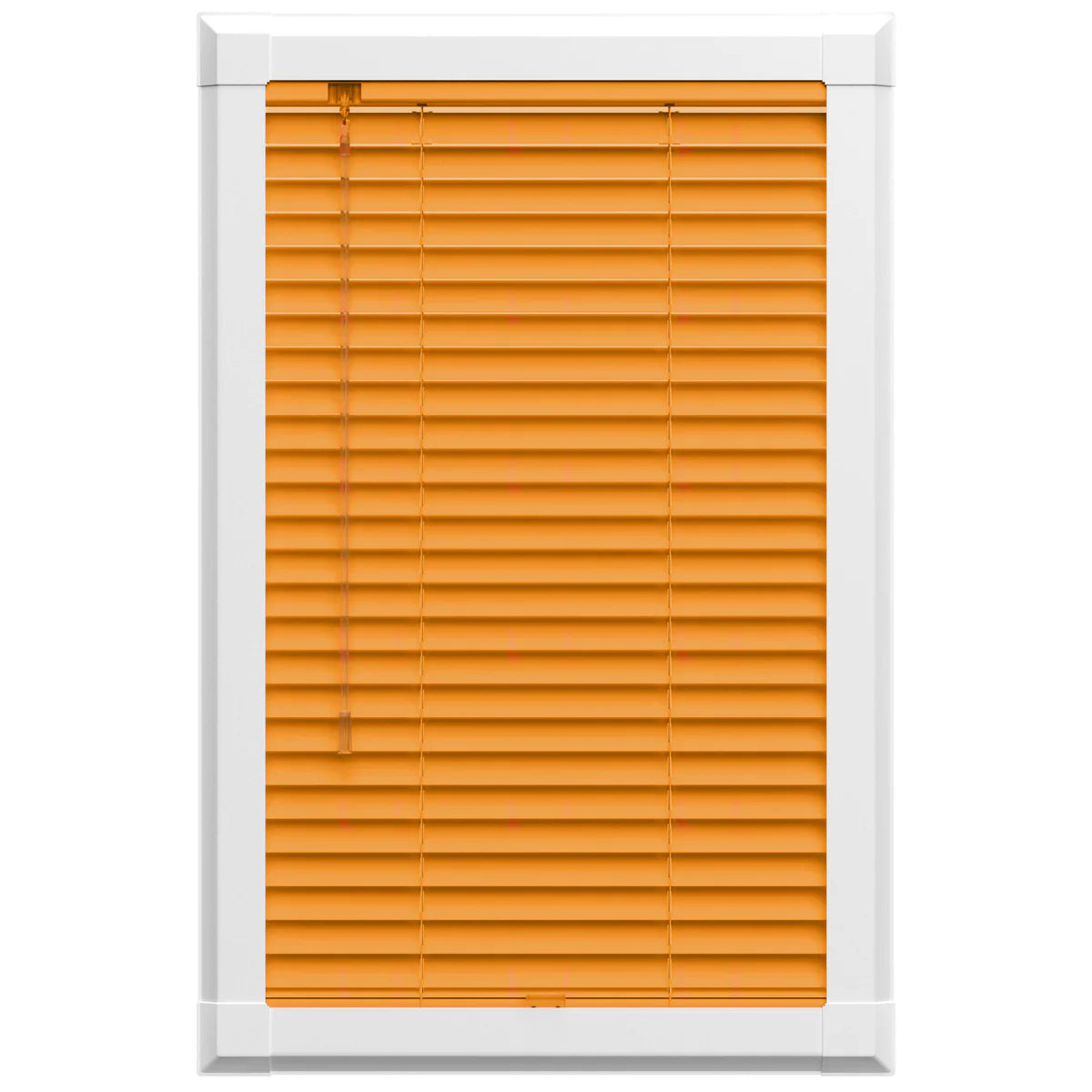 Orange Perfect Fit Metal Blind