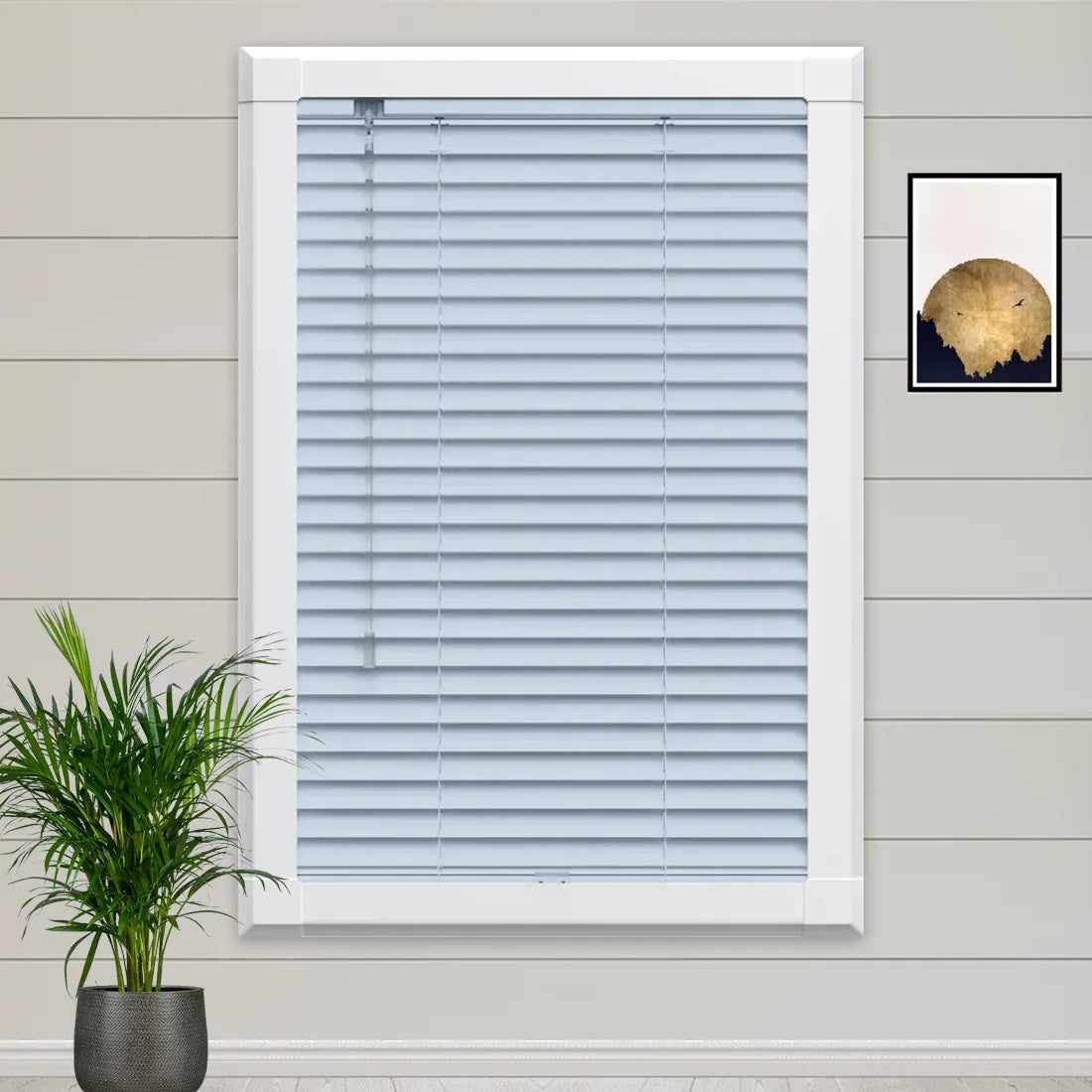 Oriental Blue Perfect Fit Metal Blind