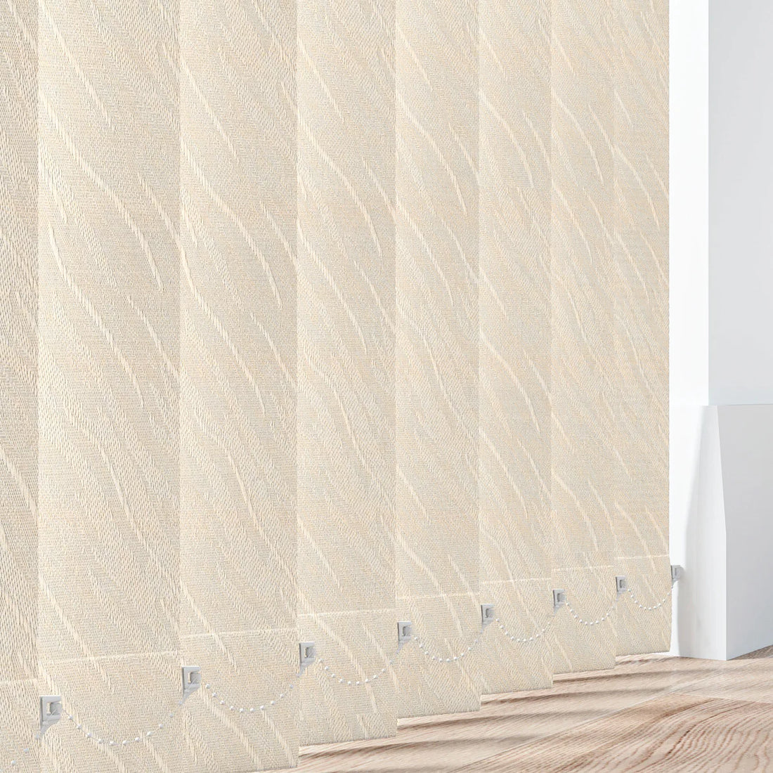 Pacific Dawn - Peach Vertical Blinds