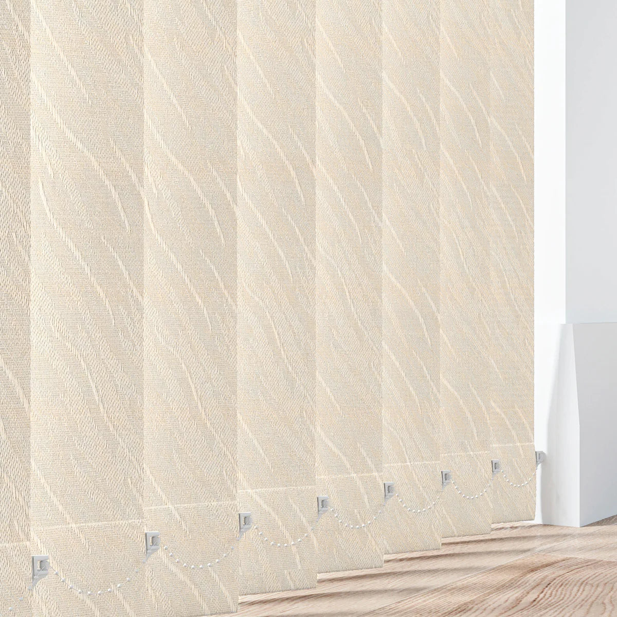 Pacific Dawn - Peach Vertical Blinds