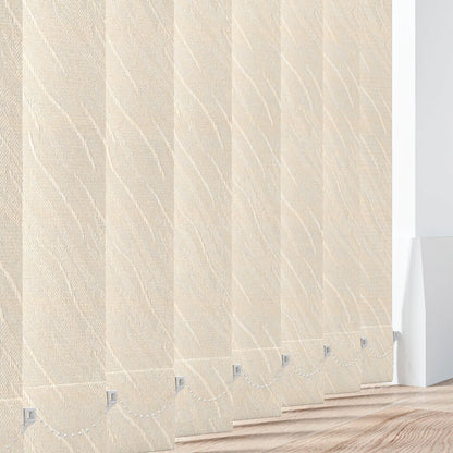 Pacific Dawn - Peach Vertical Blinds