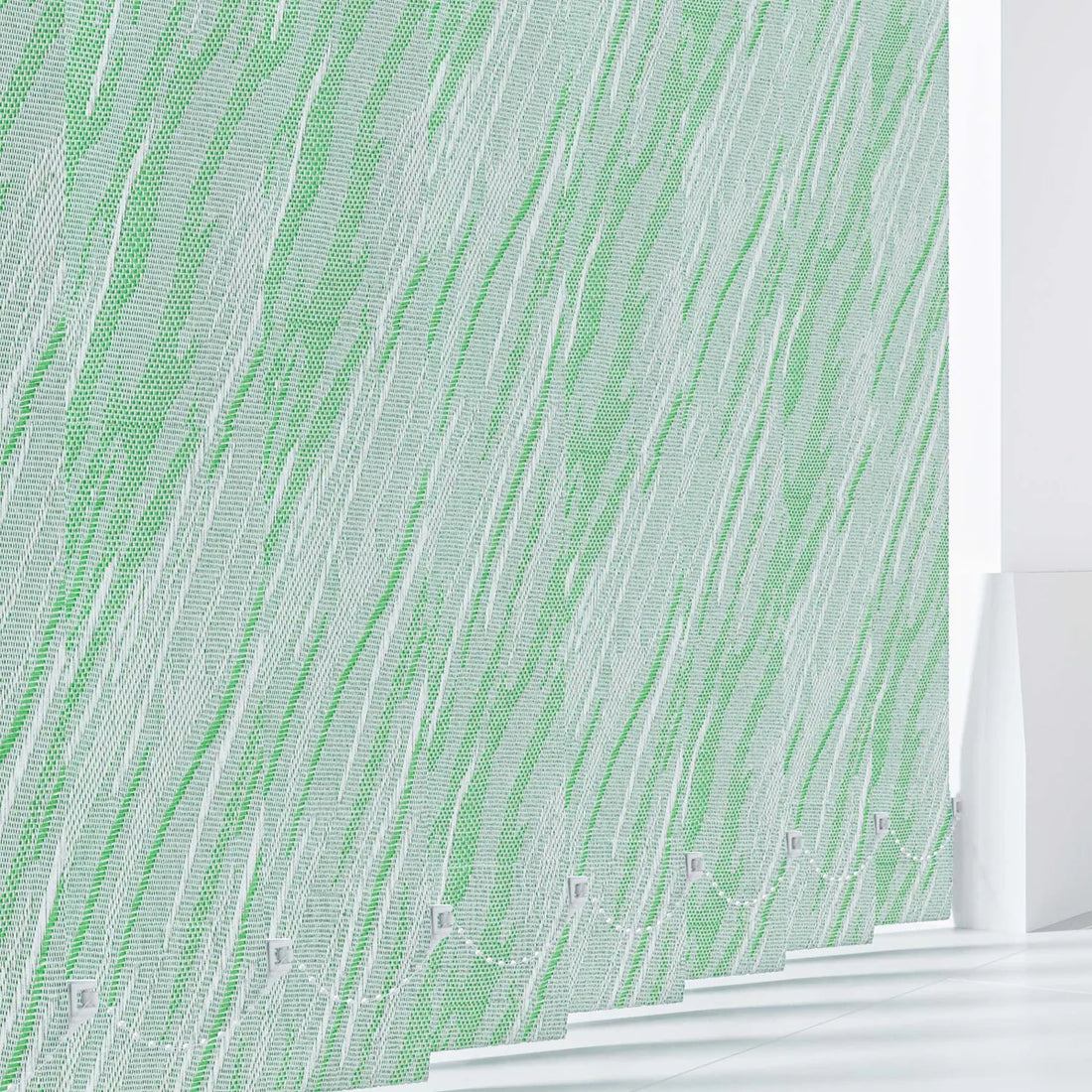 Pacific Jade - Green Vertical Blinds