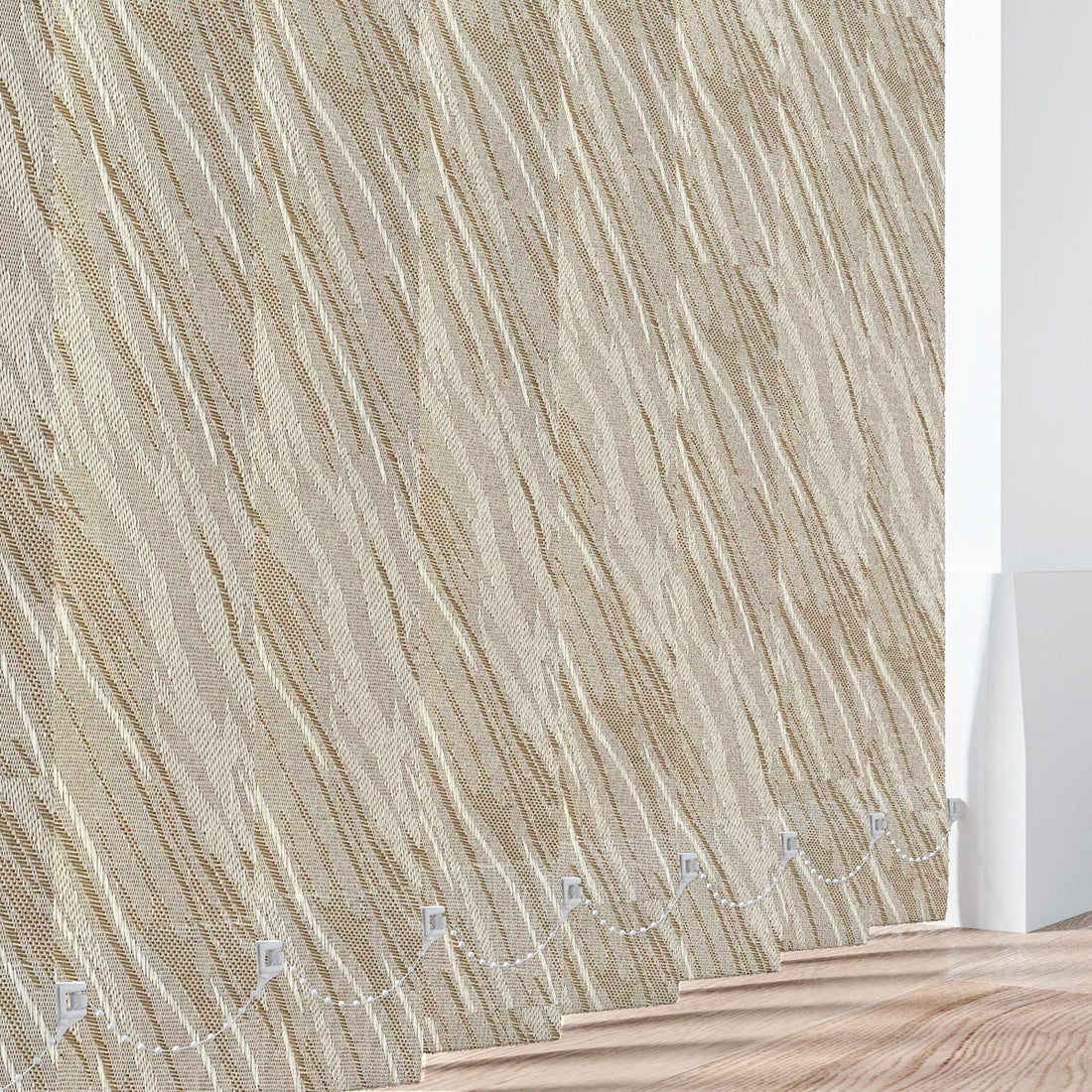Pacific Mocha - Brown Vertical Blinds