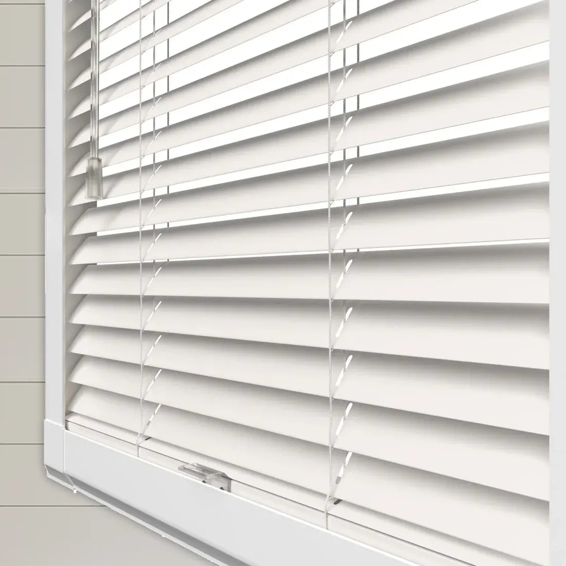 Polar Off White Perfect Fit Wooden blind